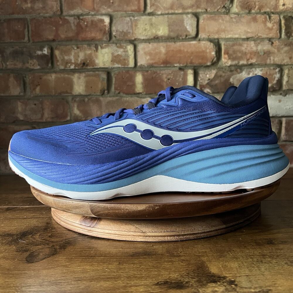 Saucony Hurricane 24 Max Cushion Stability Men's 15 Running Shoes Sneakers